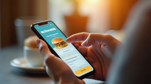 Commandez rapidement : les avantages de l'application McDonald's