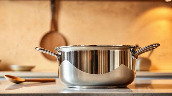 Découvrez la poêle inox 18/10 incontournable pour votre cuisine !