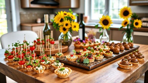 Recettes créatives de finger food pour épater vos invités