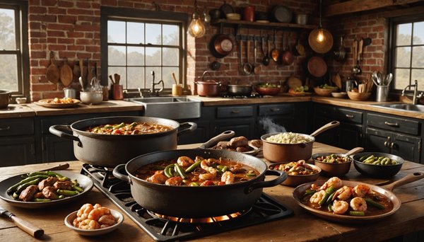 La cuisine cajun de louisiane : saveurs et recettes authentiques